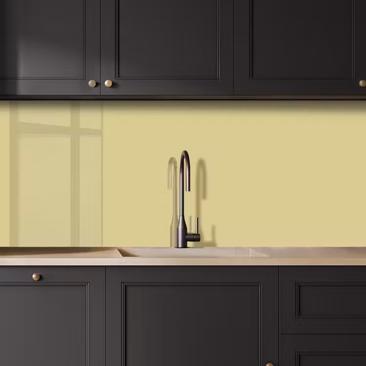 Golden - Clover - Geel keuken achterwand 2 middel 871 -sfeer1