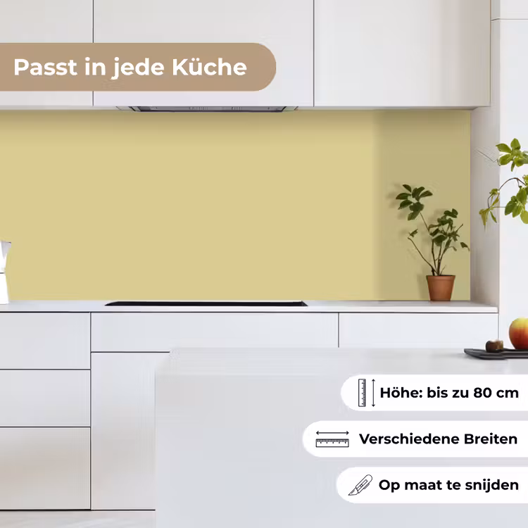 Golden - Clover - Geel keuken achterwand 2 middel 871 -sfeer4_DE