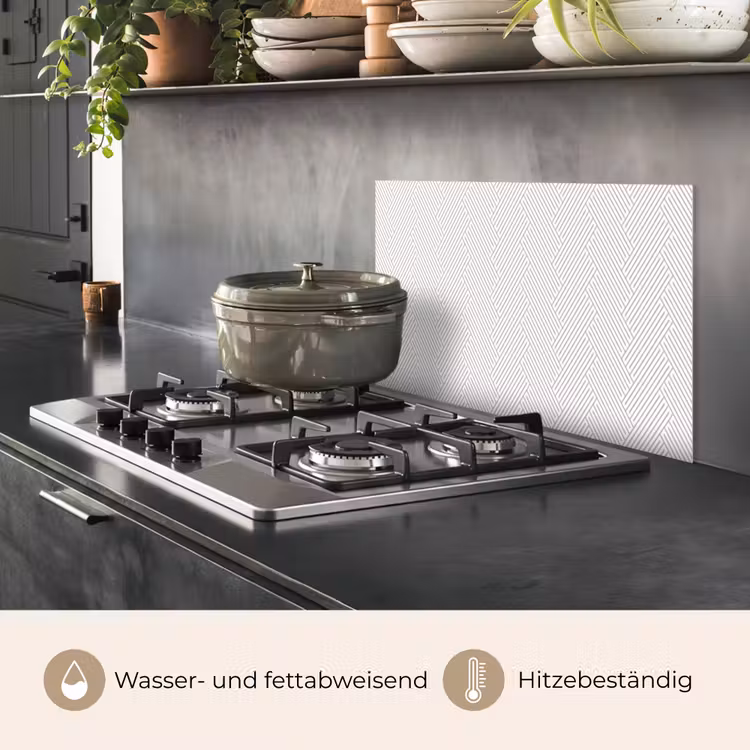 Grafisch - Patroon - Modern keuken achterwand spatscherm klein 900 -usp_DE
