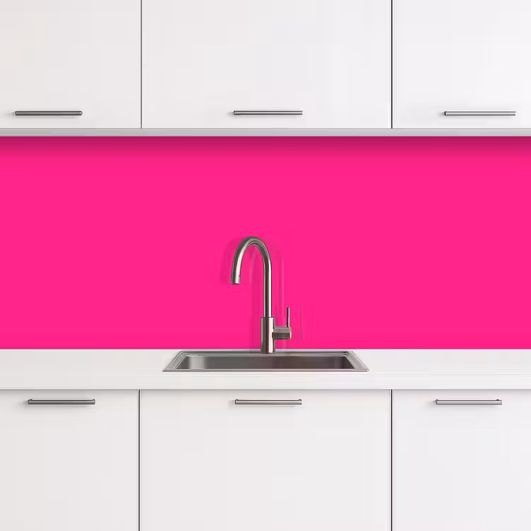Hot - Fuchsia - Roze keuken achterwand 2 middel 871 -3d