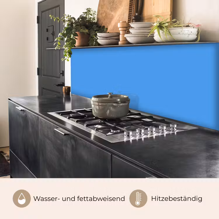 Bright - Azure - Blauw keuken achterwand 2 middel 871 -usp_DE