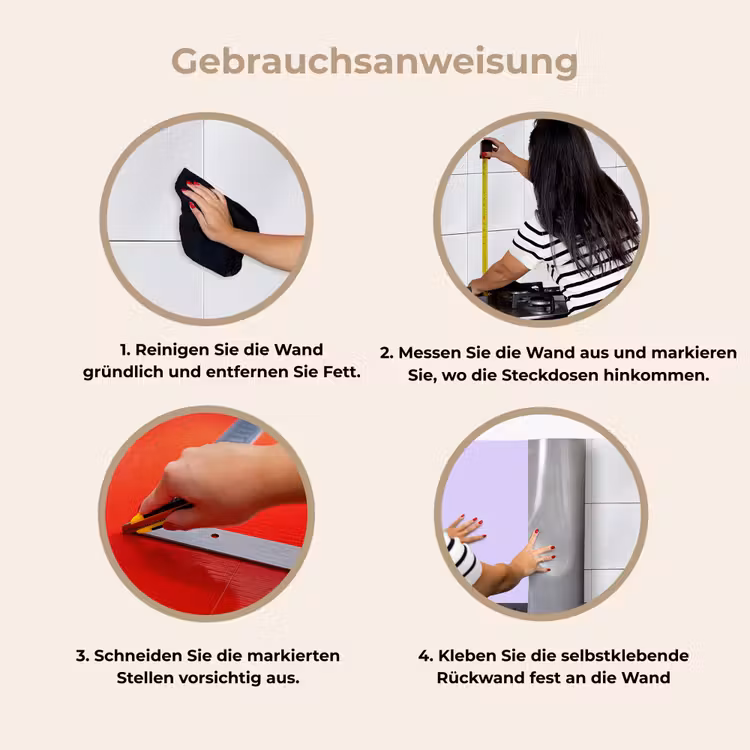 Light - Orchid - Paars keuken achterwand 2 middel 871 -gebruiksaanwijzing_DE