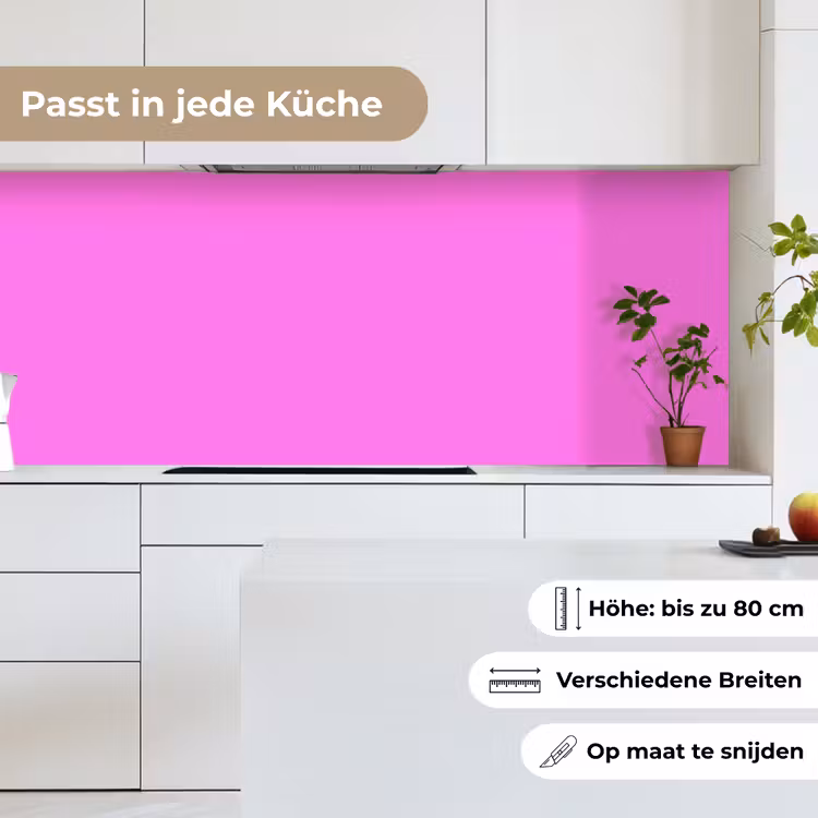 Bright - Orchid - Roze keuken achterwand 2 middel 871 -sfeer4_DE
