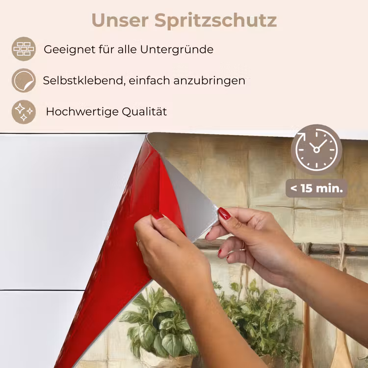 Hout - Keukengerei - Stilleven - Tegels keuken achterwand spatscherm klein -spatscherm_DE