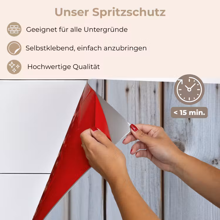 Hout - Planken - Verweerd keuken achterwand spatscherm klein -spatscherm_DE
