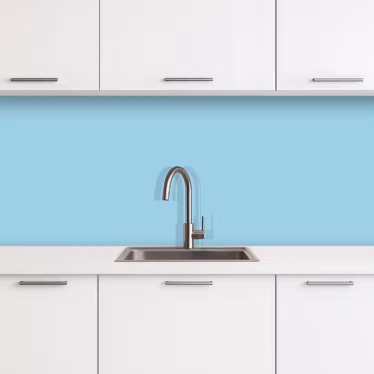Ice - Blue - Blauw keuken achterwand 2 middel 871 -3d