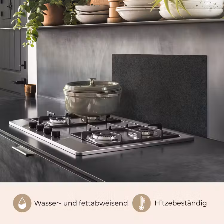 Industrieel - Beton - Grijs - Structuren - Retro keuken achterwand spatscherm klein -usp_DE