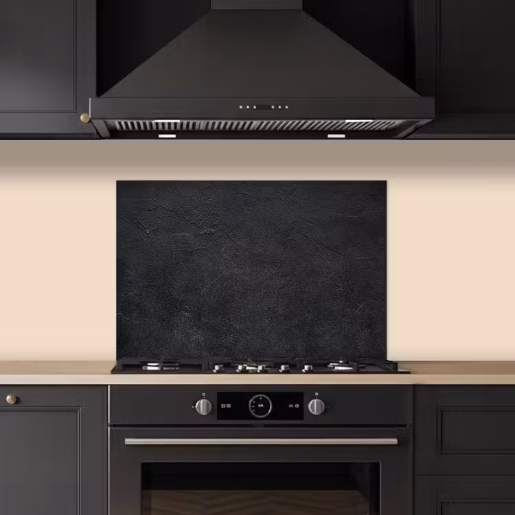 Industrieel - Beton - Grijs - Vintage - Rustiek keuken achterwand spatscherm klein -sfeer1