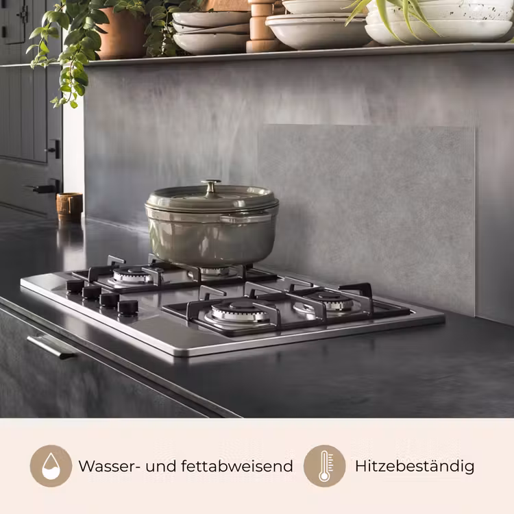 Industrieel - Patroon - Beton keuken achterwand spatscherm klein 900 -usp_DE