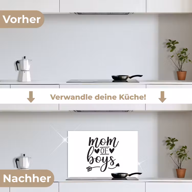 Jongens - Moederdag - Quotes keuken achterwand spatscherm klein -voor_na_DE