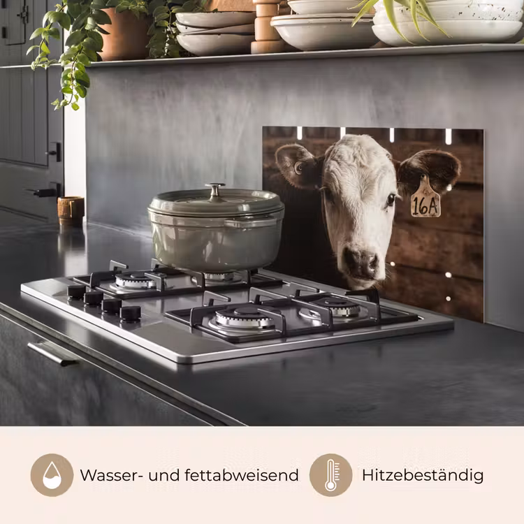 Kalf - Oormerk - Houten stal keuken achterwand spatscherm klein -usp_DE