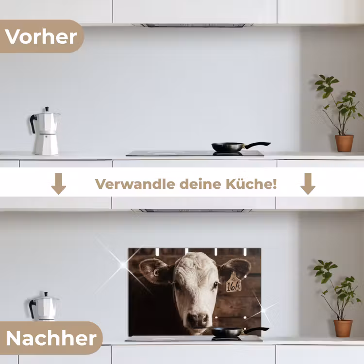 Kalf - Oormerk - Houten stal keuken achterwand spatscherm klein -voor_na_DE