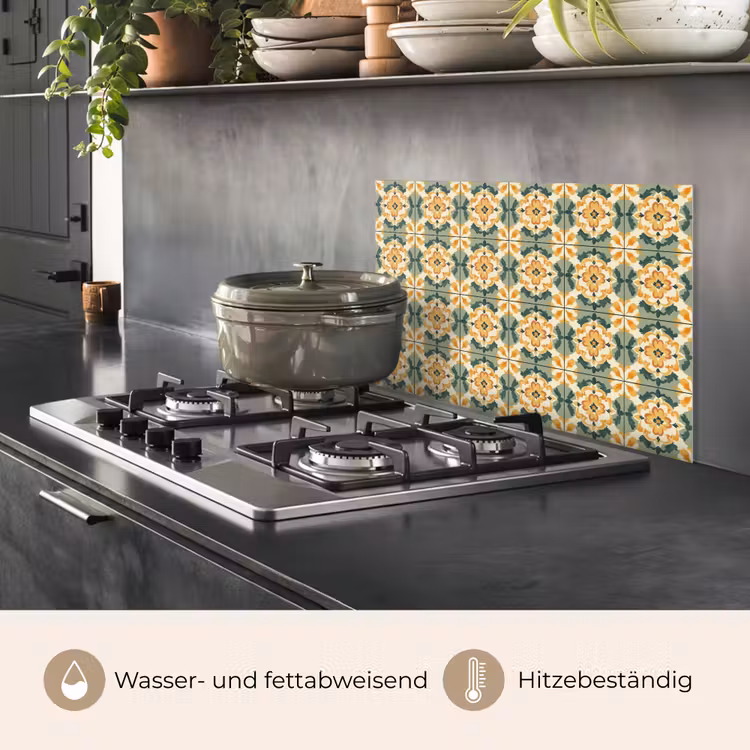 Keramiek - Verweerd - Kleurrijk keuken achterwand spatscherm klein 900 -usp_DE
