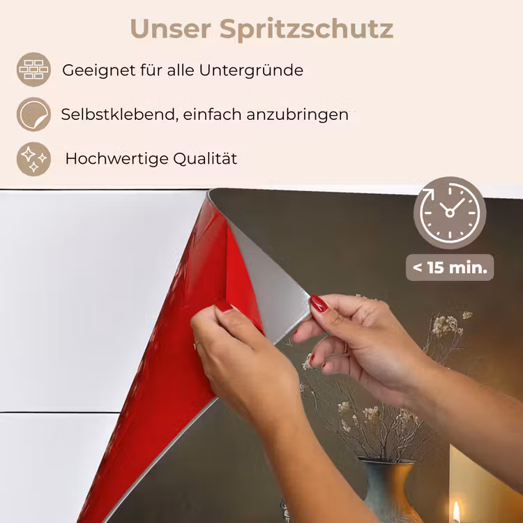 Kaarsen - Stilleven - Rustiek - Boeken keuken achterwand spatscherm klein -spatscherm_DE