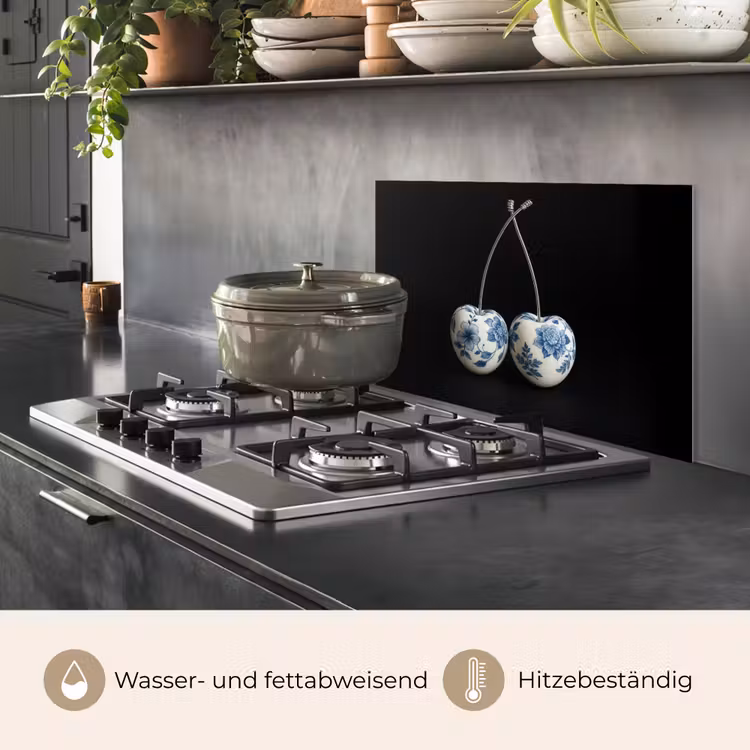Kersen - Delfts blauw - Fruit keuken achterwand spatscherm klein -usp_DE