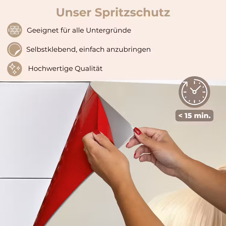 Knoflook - Natuurlijk - Beige keuken achterwand spatscherm klein -spatscherm_DE