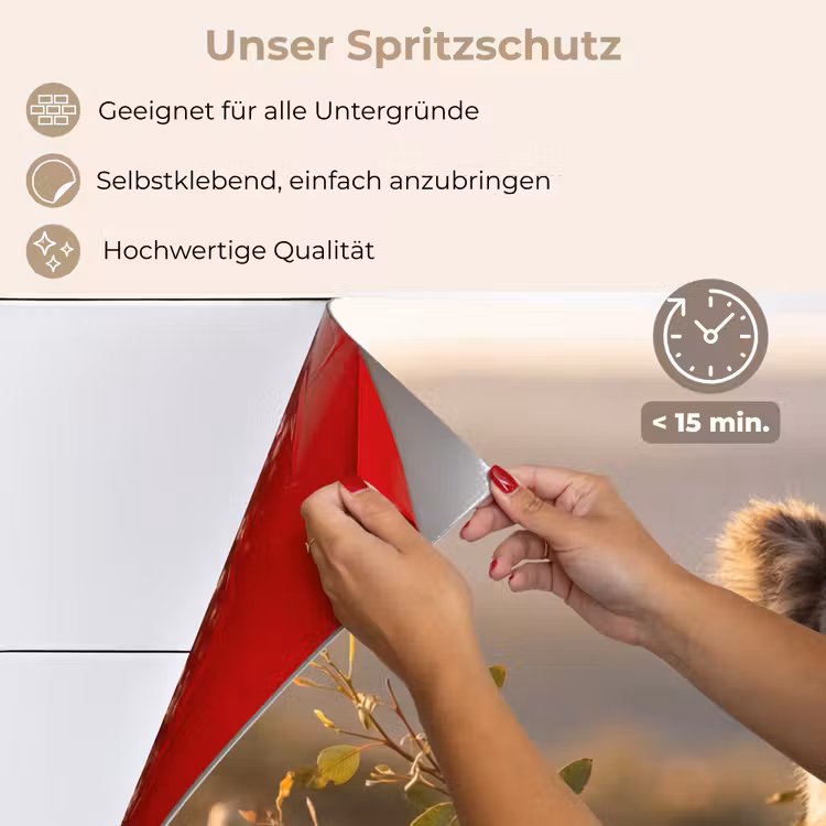 Koala - Bladeren - Ochtendlicht keuken achterwand spatscherm klein -spatscherm_DE