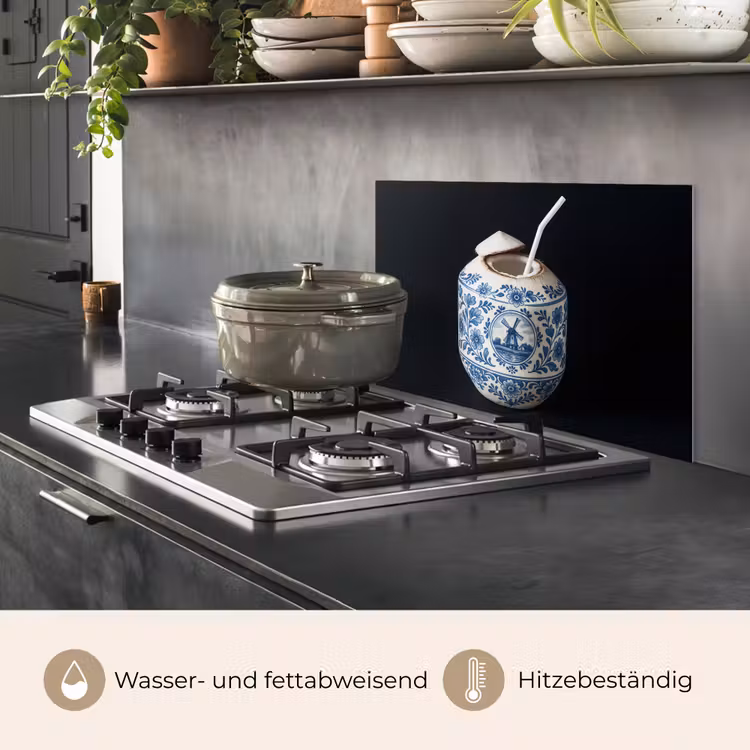 Kokosnoot - Eten - Delfts blauw - Drinken keuken achterwand spatscherm klein -usp_DE