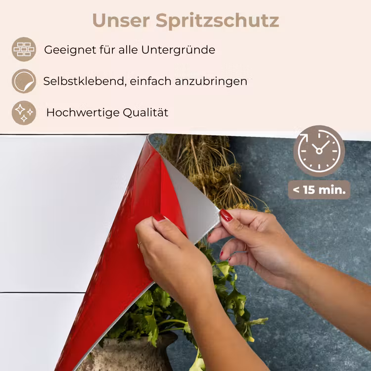 Kruiden - Specerijen - Pan - Mes - Grijs - Rustiek keuken achterwand spatscherm klein -spatscherm_DE