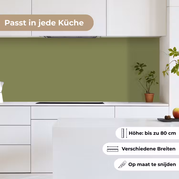 Herbal - Matcha - Groen keuken achterwand 2 middel 871 -sfeer4_DE