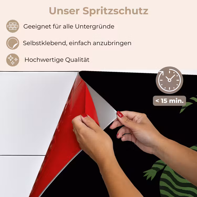 Krokodil - Groen - Tijgerachtig - Strepen keuken achterwand spatscherm klein -spatscherm_DE