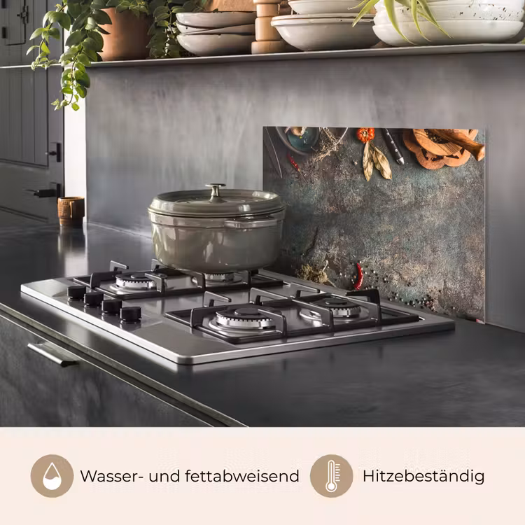 Culinaire Kunstenaarspalet keuken achterwand spatscherm klein -usp_DE
