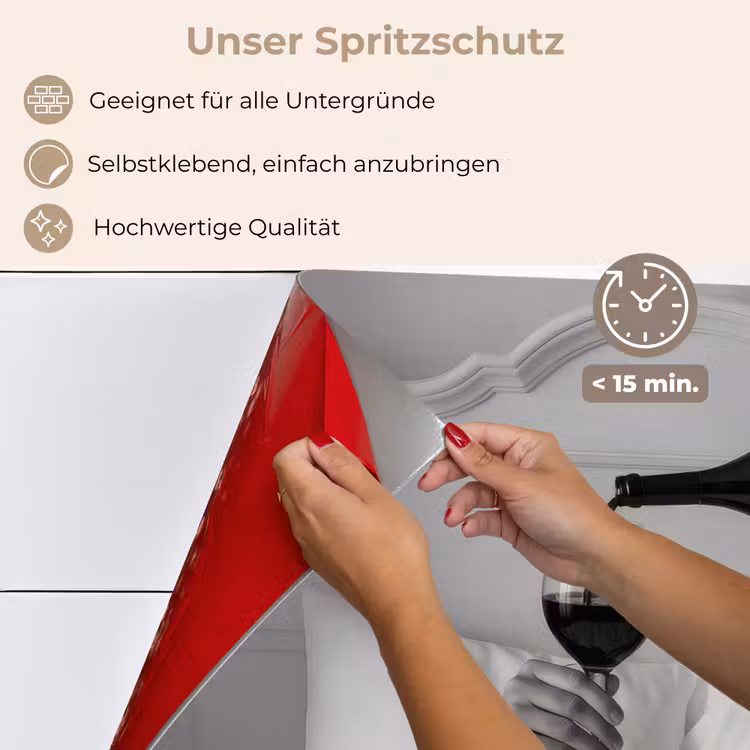 Lakens - Armen - Wijn - Glas keuken achterwand spatscherm klein -spatscherm_DE