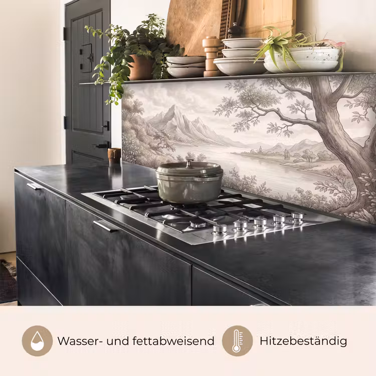 Landschap - Bergen - Meer - Natuur keuken achterwand 2 middel -usp_DE