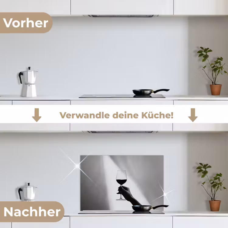 Lichtinval - Wijn - Rood - Glas keuken achterwand spatscherm klein -voor_na_DE