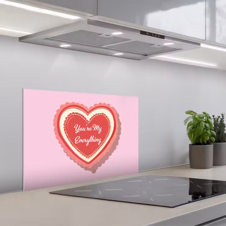 Küchenrückwand - Liebe - Herz - Valentinstag