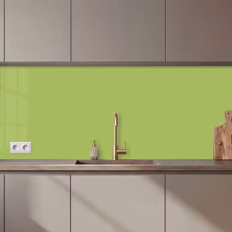 Lime - Glow - Groen keuken achterwand 2 middel 871 zz_3dshopping