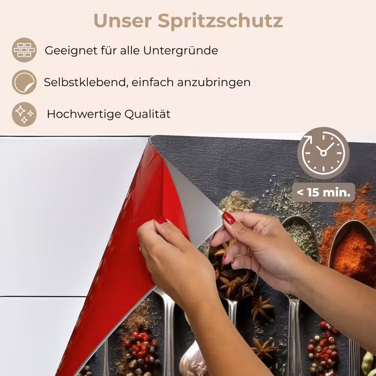 Lepels - Specerijen - Kaneel - Chili keuken achterwand spatscherm klein -spatscherm_DE