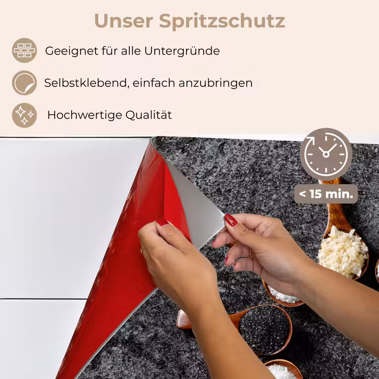 Lepel - Kruiden - Specerijen - Keuken - Industrieel keuken achterwand spatscherm klein -spatscherm_DE