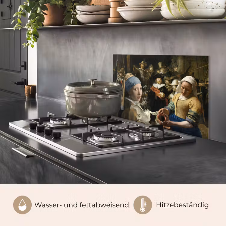 Schilderij - Oude Meesters - Zwaan keuken achterwand spatscherm klein -usp_DE