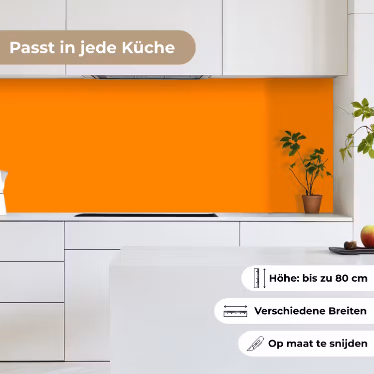 Marigold - Glow - Oranje keuken achterwand 2 middel 871 -sfeer4_DE