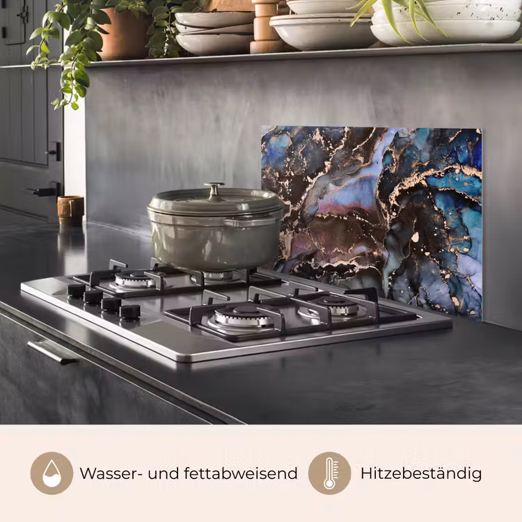 Marmer - Goud - Rosé keuken achterwand spatscherm klein -usp_DE