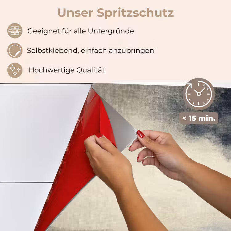 Zee - Rotsen - Storm keuken achterwand spatscherm klein -spatscherm_DE