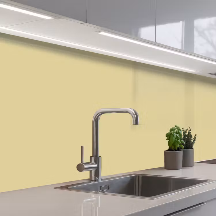 Mellow - Touch - Geel keuken achterwand 2 middel 871 -3d_schuin