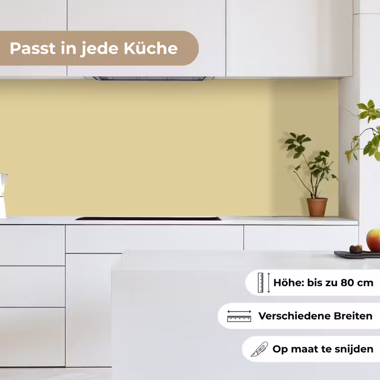 Mellow - Touch - Geel keuken achterwand 2 middel 871 -sfeer4_DE