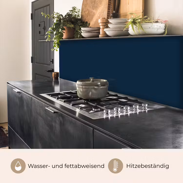 Midnight - Blue - Blauw keuken achterwand 2 middel 871 -usp_DE