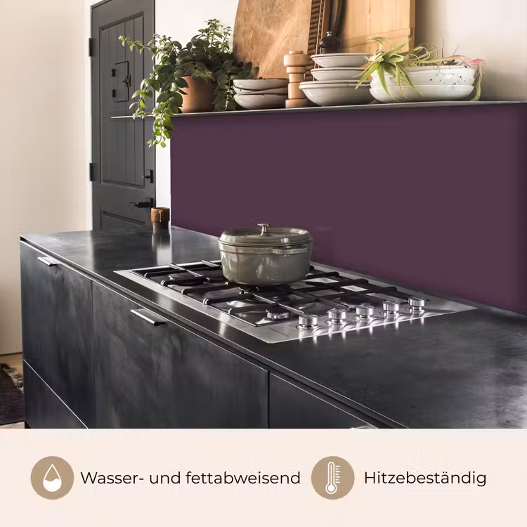 Midnight - Plum - Paars keuken achterwand 2 middel 871 -usp_DE