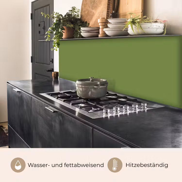 Moss - Green - Groen keuken achterwand 2 middel 871 -usp_DE