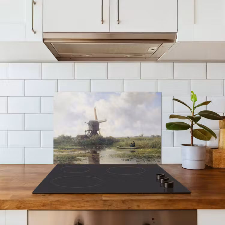 Molen - Willem Roelofs - Oude meesters - Kunst keuken achterwand spatscherm klein -sfeer2