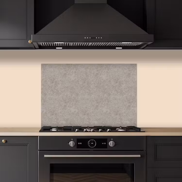 Patroon - Beton - Grijs keuken achterwand spatscherm klein 900 -sfeer1