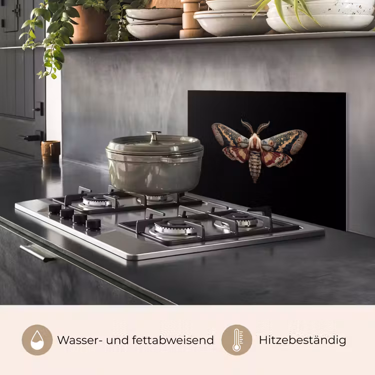 Mot - Oosterse patronen - Sierlijk keuken achterwand spatscherm klein -usp_DE