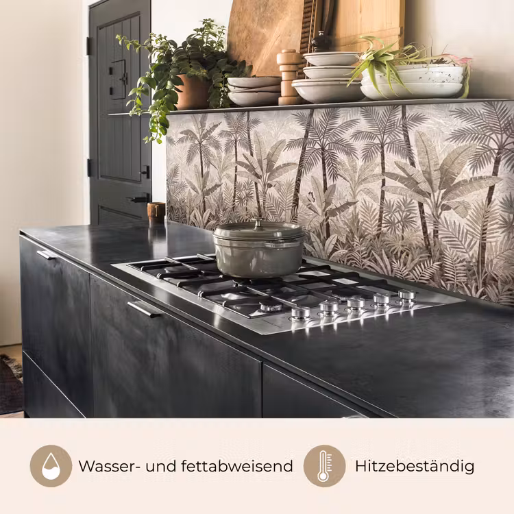 Natuur - Bladeren - Landschap - Mozaïek - Beige keuken achterwand 2 middel -usp_DE