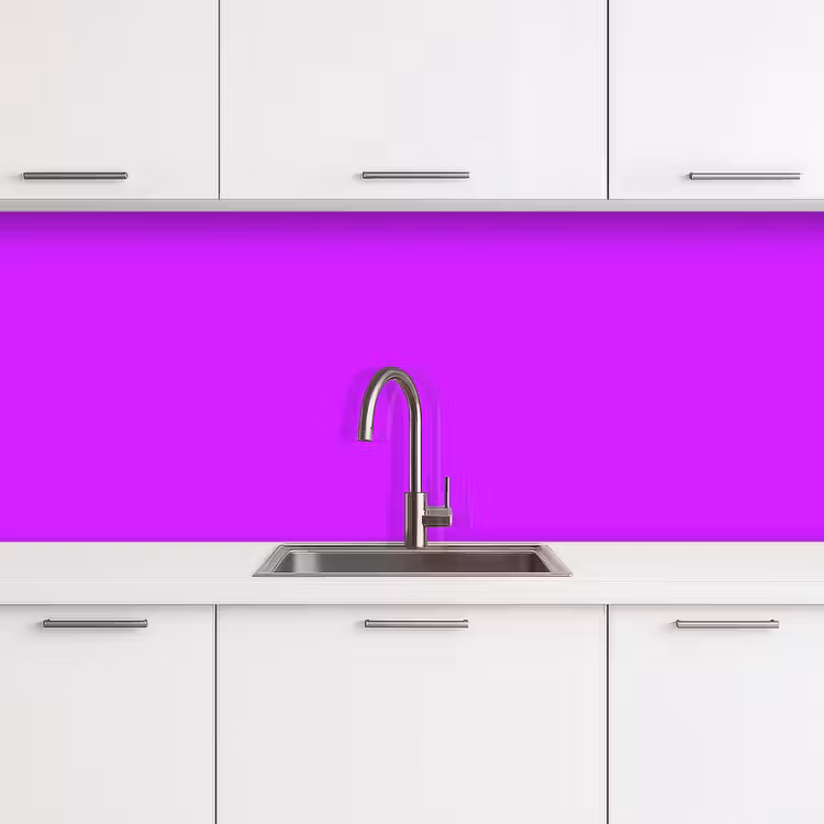 Neon - Orchid - Paars keuken achterwand 2 middel 871 -3d