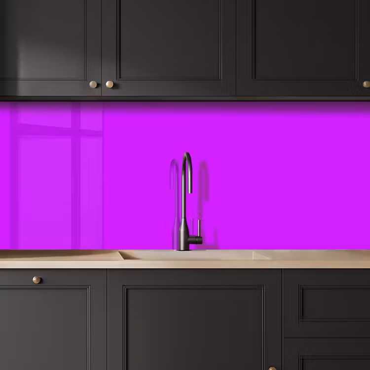 Neon - Orchid - Paars keuken achterwand 2 middel 871 -sfeer1