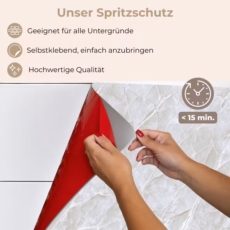 Oppervlakte - Textuur - Grijs keuken achterwand spatscherm klein 900 -spatscherm_DE