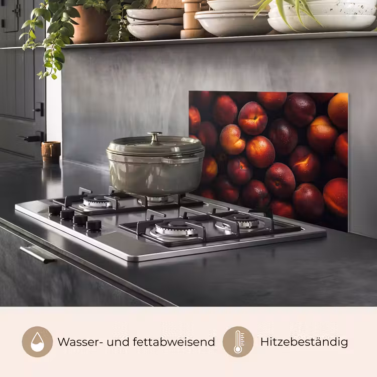Fruit - Close up - Nectarines keuken achterwand spatscherm klein -usp_DE